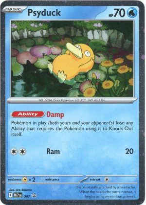 Psyduck - MEP007 - Pokemon Mega Evolution promo
