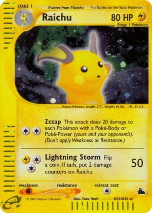 Raichu - H25/H32 (Holo)