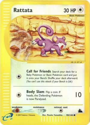 Rattata - 90/144 - Reverse