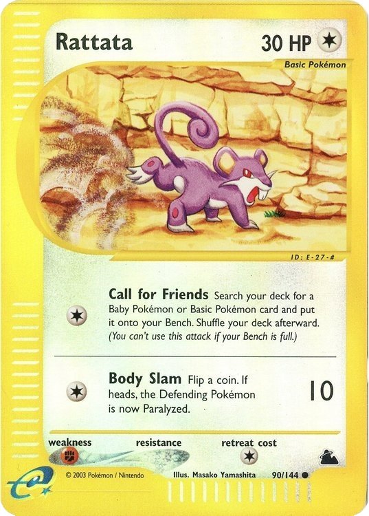 Rattata - 90/144 - Reverse