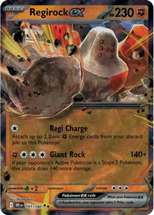 Regirock ex - 101/182