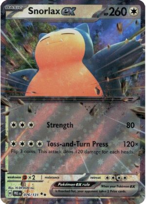Snorlax ex - 076/131
