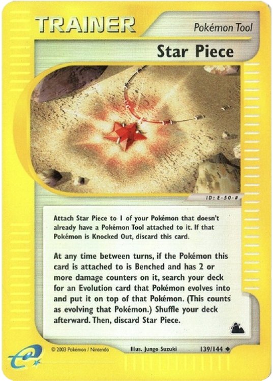 Star Piece - 139/144 - Reverse