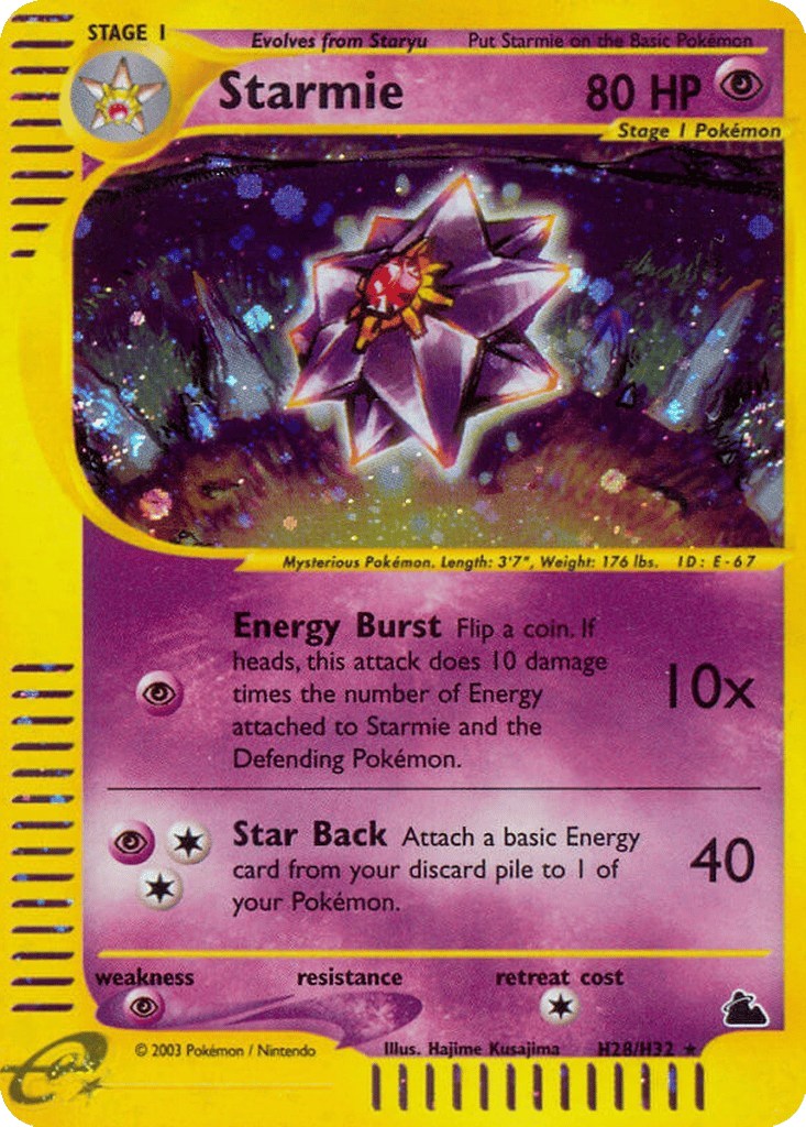 Starmie - H28/H32 (Holo)