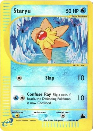 Staryu - 104/144 - Reverse