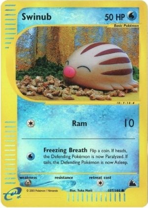 Swinub - 107/144 - Reverse