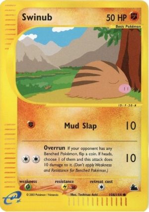 Swinub - 108/144 - Reverse