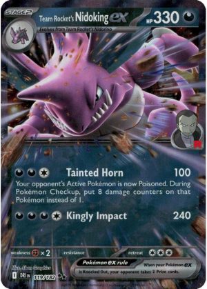 Team Rocket's Nidoking ex - 119/182