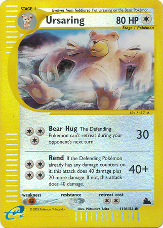 Ursaring - 110/144 - Reverse