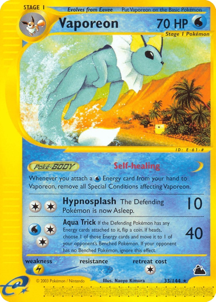 Vaporeon - 33/144