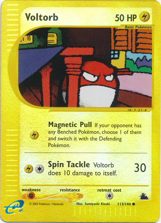 Voltorb - 113/144 - Reverse