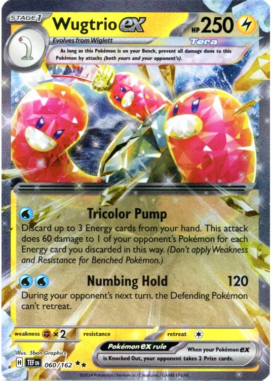 Wugtrio ex - 060/162