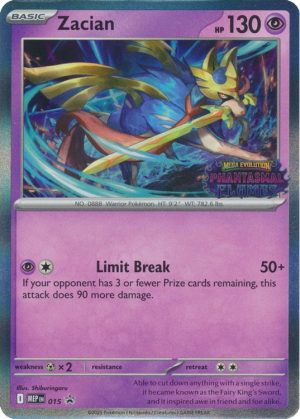 Zacian - MEP015 (Prerelease) - Pokemon Mega Evolution promo