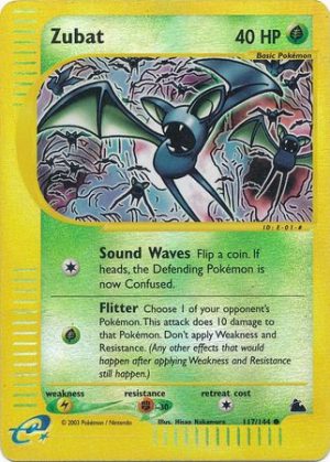 Zubat - 117/144 - Reverse