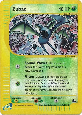 Zubat - 117/144 - Reverse