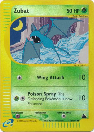 Zubat - 118/144 - Reverse