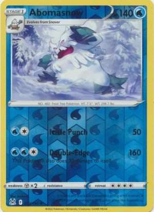 Abomasnow – 43/196 – Reverse