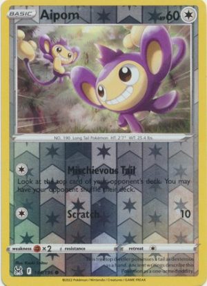 Aipom – 144/196 – Reverse