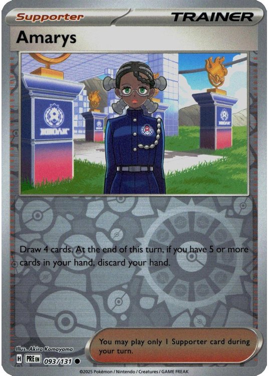 Amarys – 093/131 – Reverse