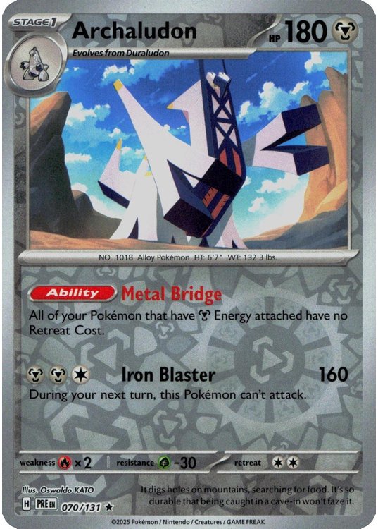 Archaludon – 070/131 – Reverse