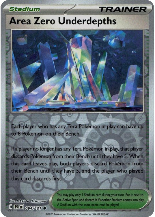 Area Zero Underdephts – 094/131 – Reverse