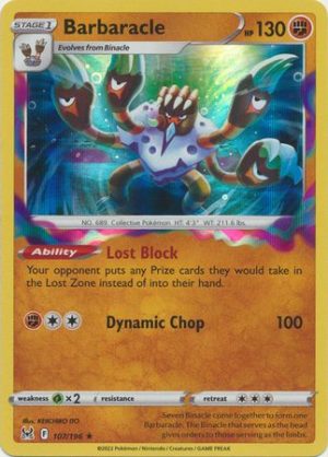 Barbaracle – 107/196 (Holo)