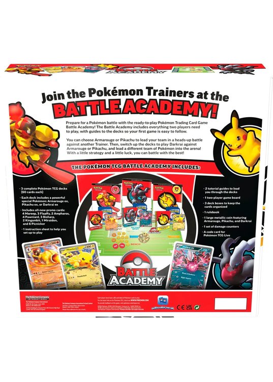 Battle Academy 2024 – Begyndersæt med 3 Deck - Bagside