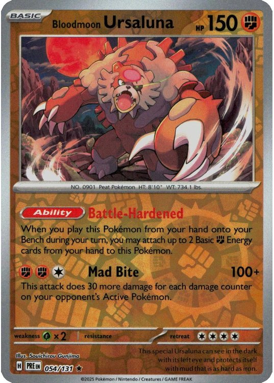 Bloodmoon Ursaluna – 054/131 – Reverse