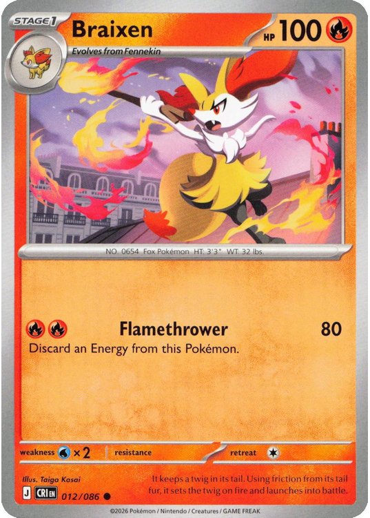 Braixen – 012/086