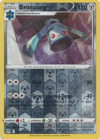 Bronzong – 126/196 – Reverse