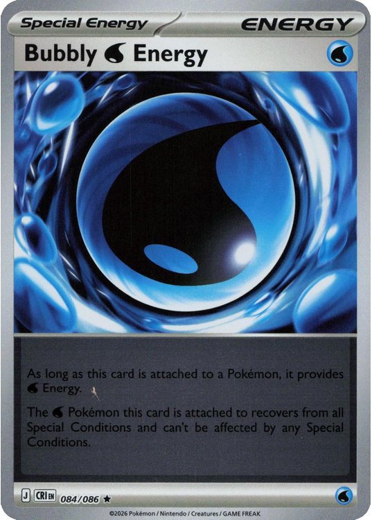 Bubbly Water Energy – 084/086 (Holo)