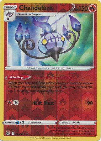 Chandelure – 26/196 – Reverse