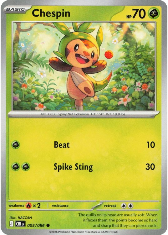 Chespin – 005/086