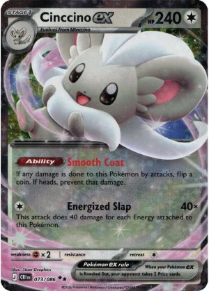 Cinccino ex – 073/086