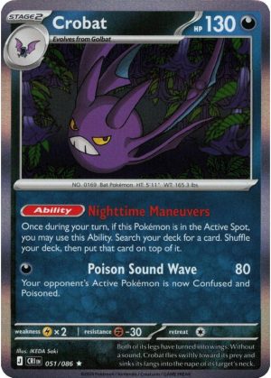 Crobat - 051/086 (Holo)