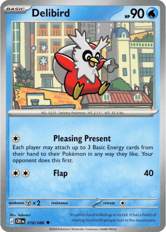 Delibird – 018/086