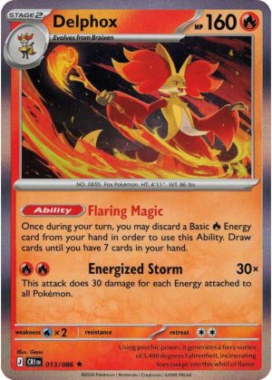 Delphox - 013/086 (Holo)