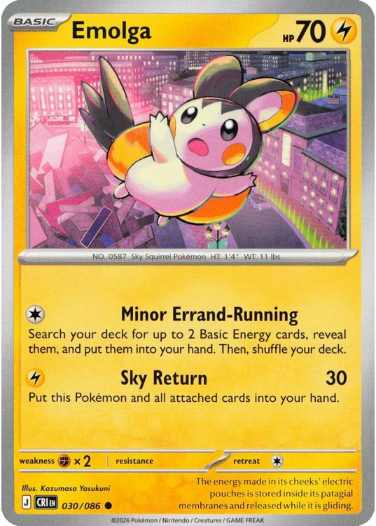 Emolga – 030/086