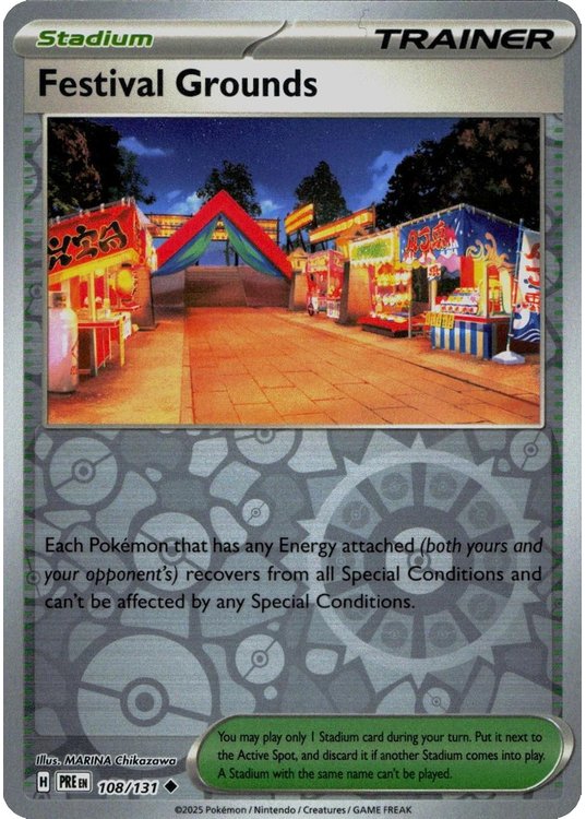 Festival Grounds - 108/131 - Reverse