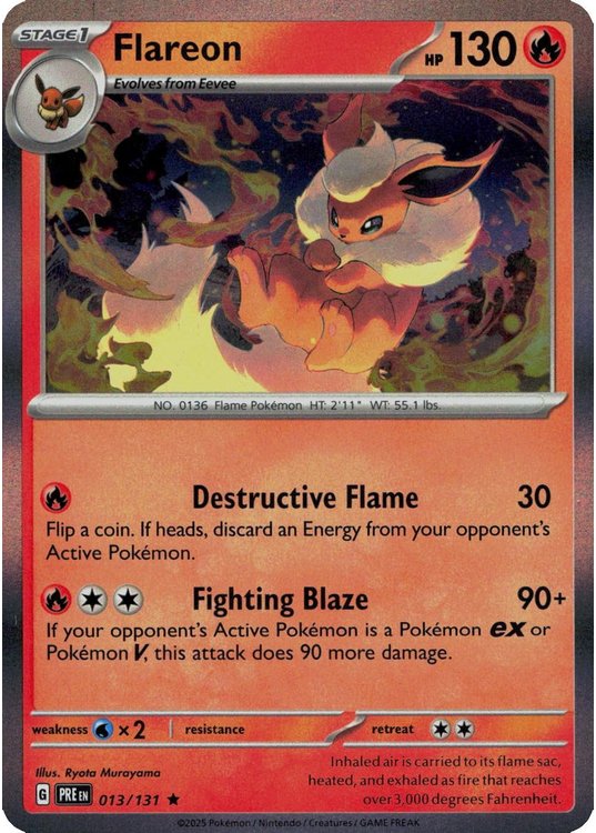 Flareon – 013/131 (Holo)