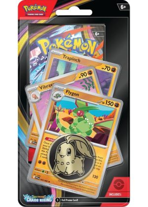Flygon blister pack (1 stk.) - ME04 Chaos Rising