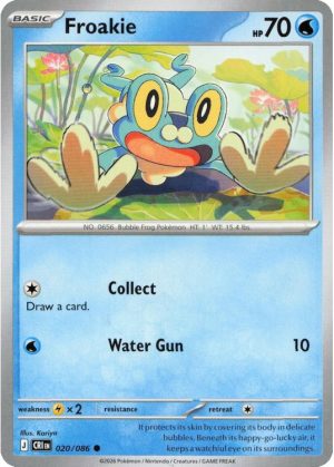 Froakie - 020/086