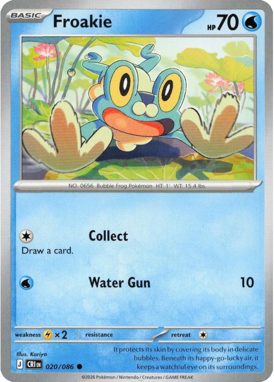 Froakie – 020/086