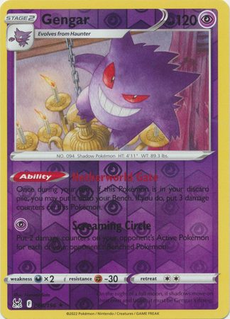 Gengar – 66/196 – Reverse