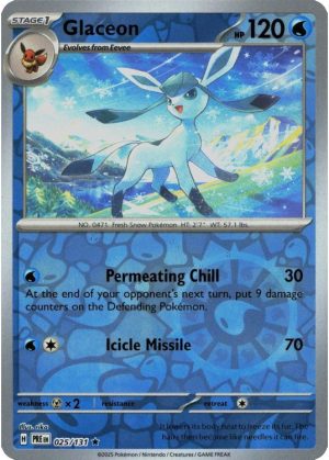 Glaceon – 025/131 – Reverse