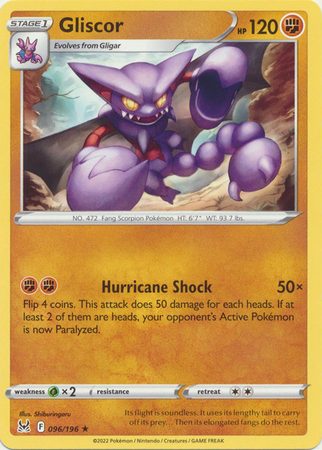 Gliscor – 96/196