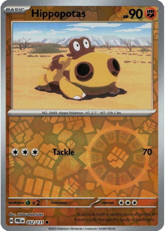Hippopotas – 052/131 – Reverse