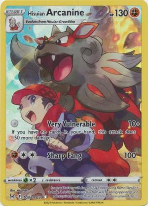 Hisuian Arcanine – TG08/TG30 (Holo)