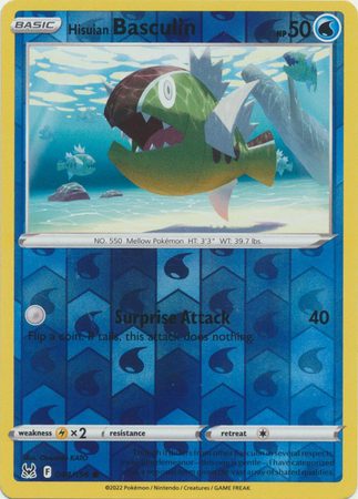 Hisuian Basculin – 44/196 – Reverse