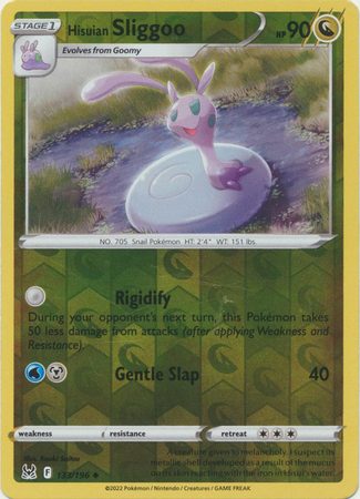 Hisuian Sliggoo – 133/196 – Reverse